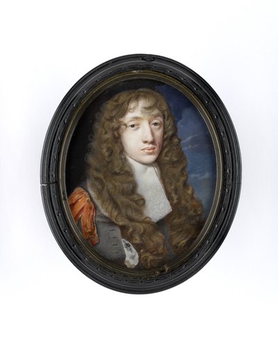 Portrait Miniature of John Wilmot, 2nd Earl of Rochester by Samuel Cooper